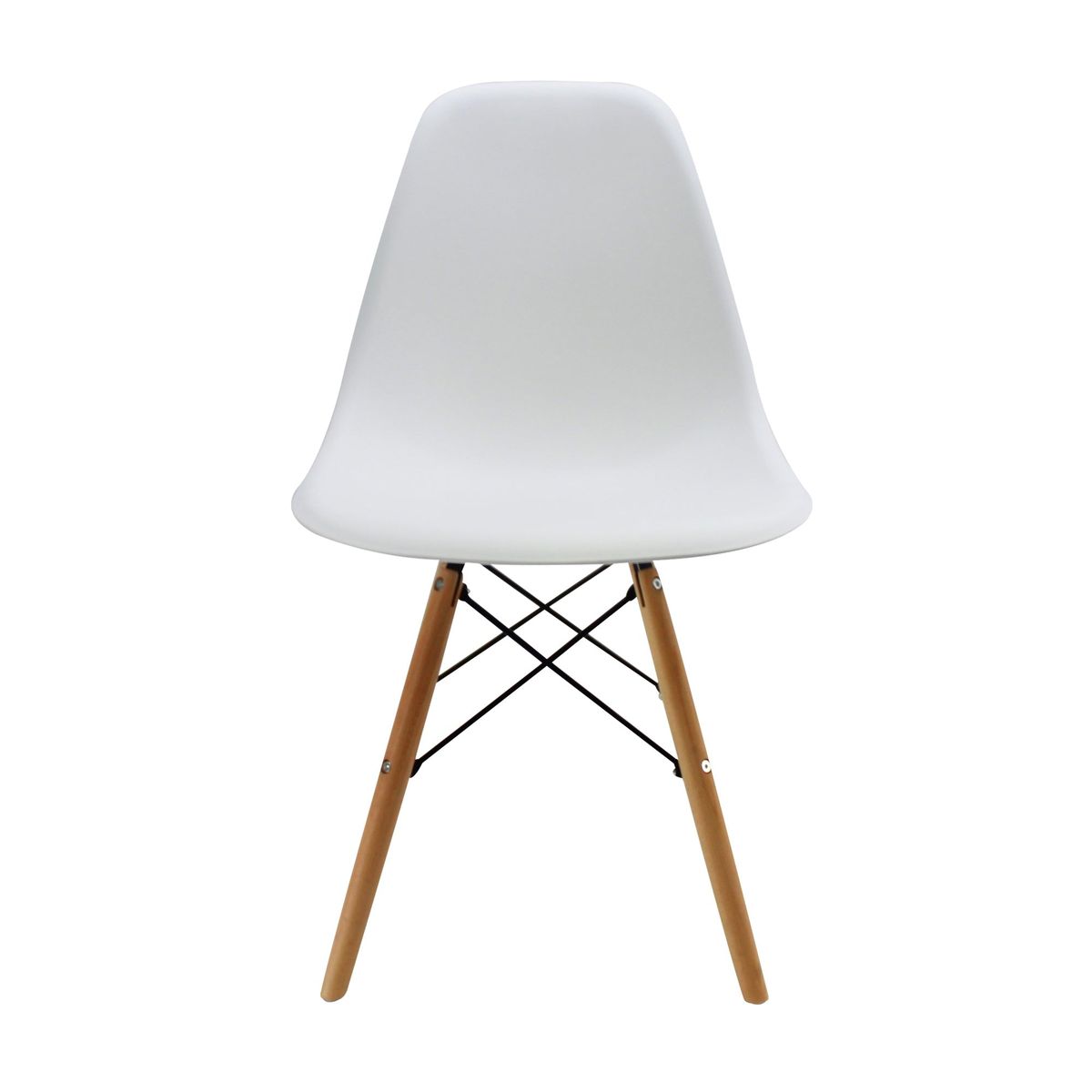 BOXBIT - Kit x2 Sillas DKR Tipo Eames Blancas