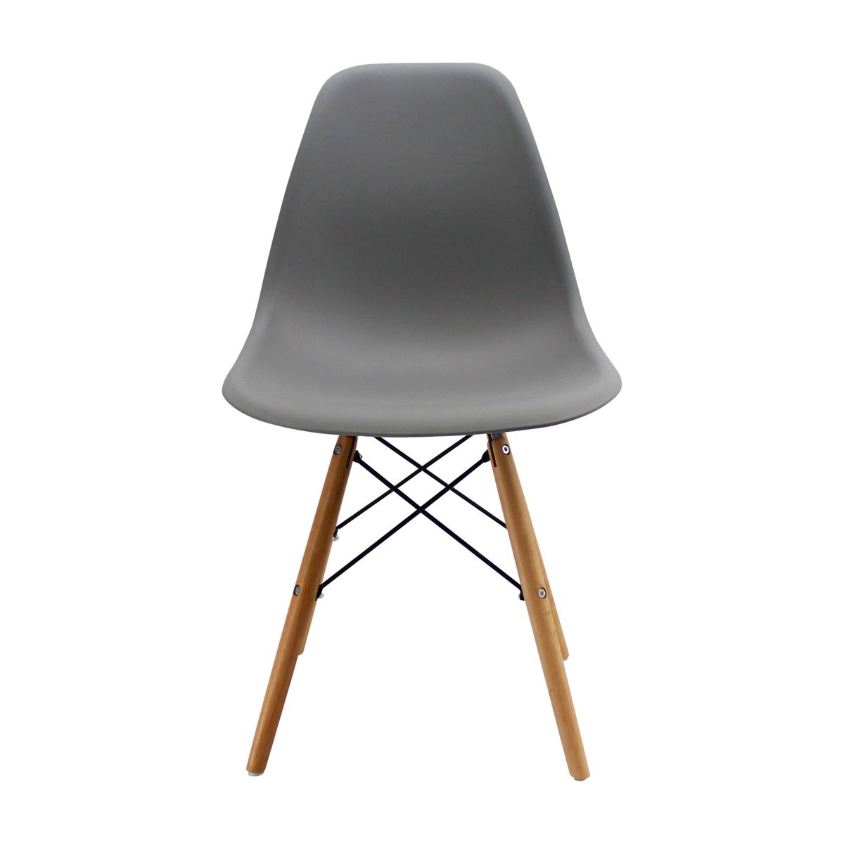 BOXBIT - Kit x6 Sillas DKR Tipo Eames Grises