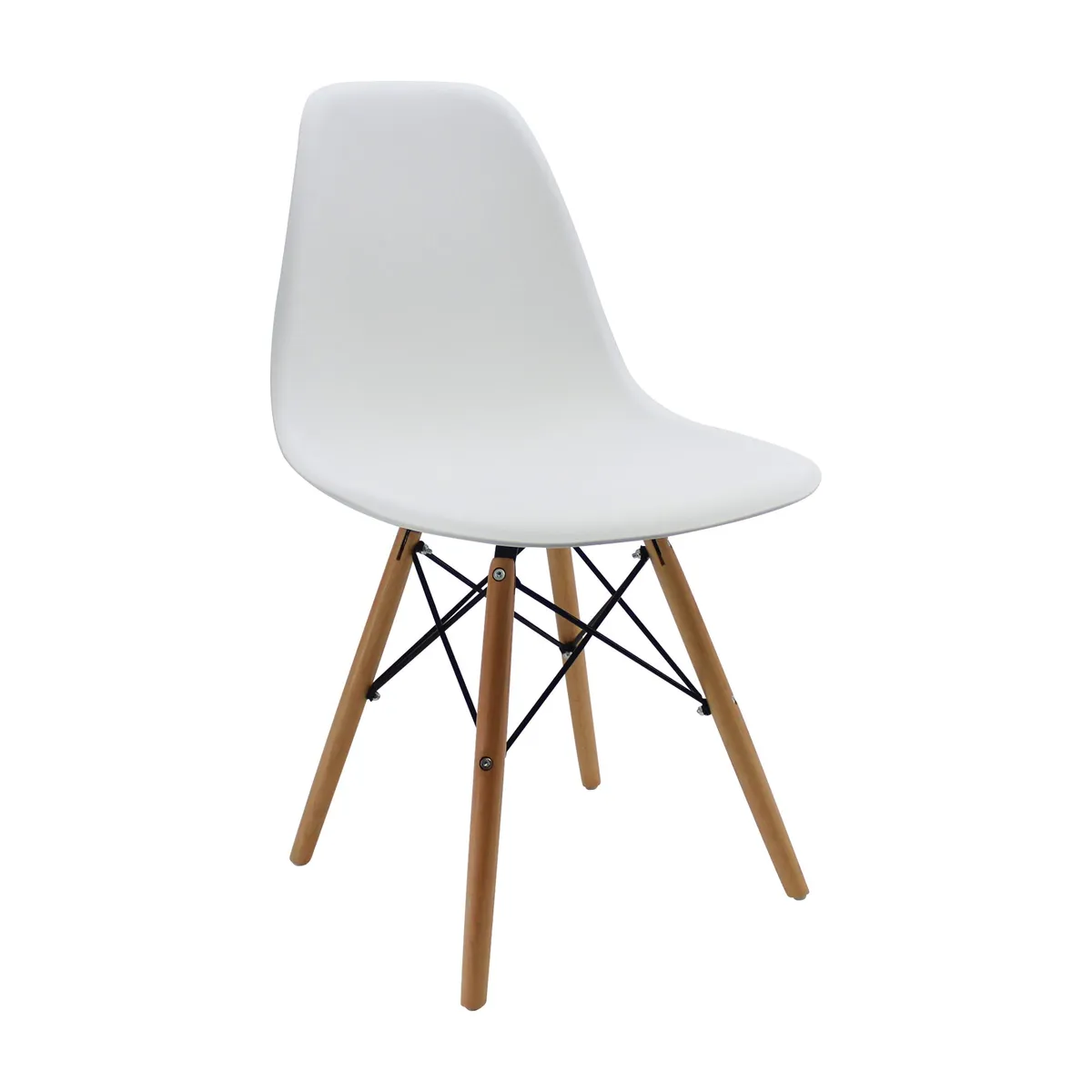 BOXBIT - Silla DKR Tipo Eames PREMIUM Blanca