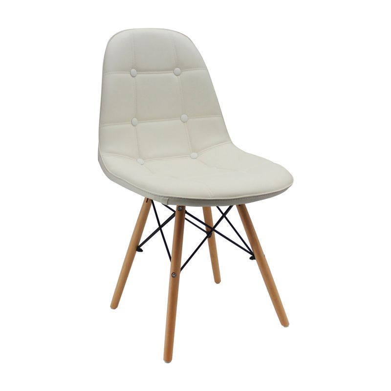 BOXBIT - Silla DKR Botones Blanca