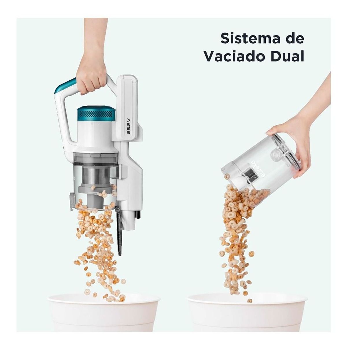 EUREKA - Aspiradora Inalámbrica 3 En 1 Eureka Rapid Clean Pro 700 ml