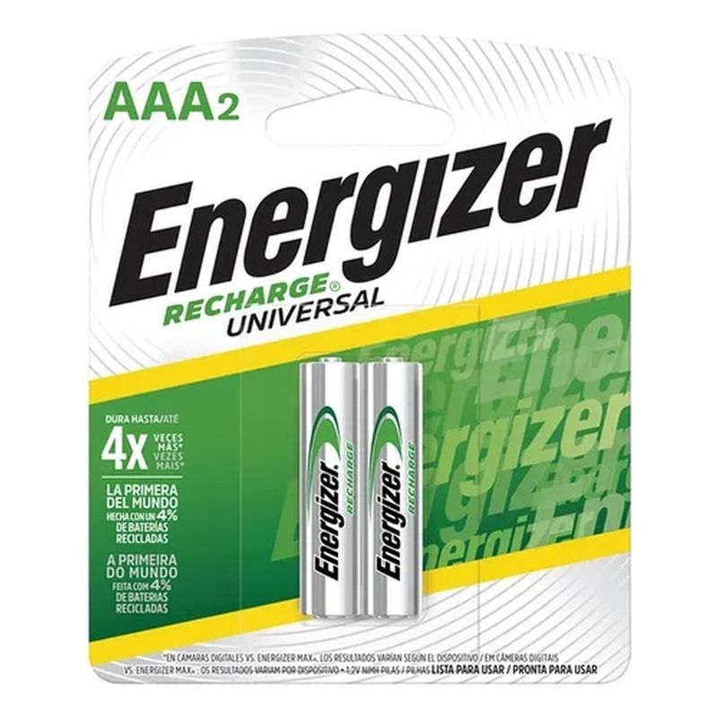 ENERGIZER - Pilas Recargables AAA Energizer