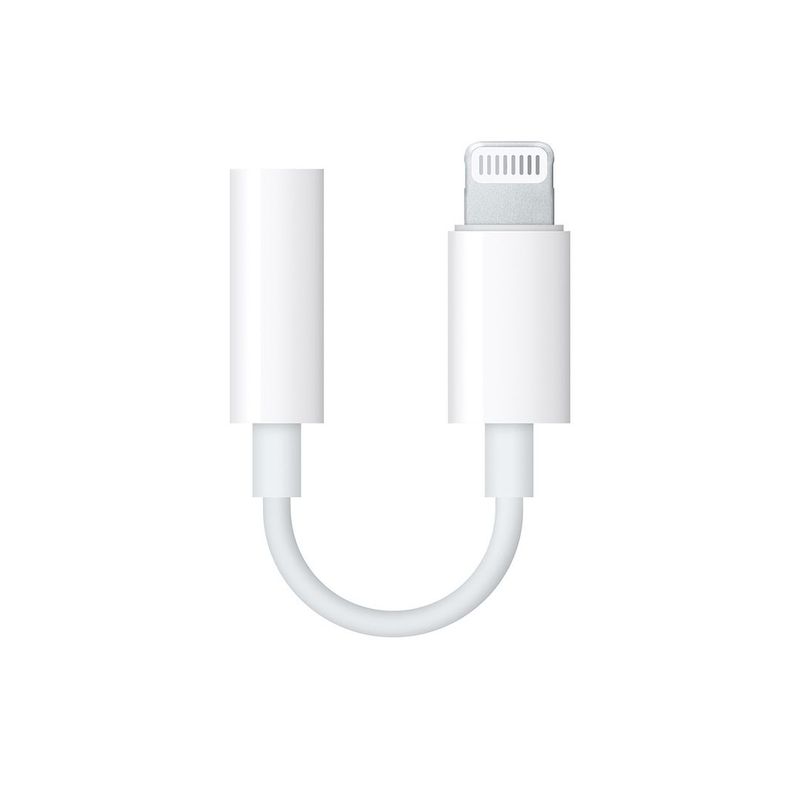 GENERICO - Adaptador compatible con iphone ipad lightning a jack 3.5mm