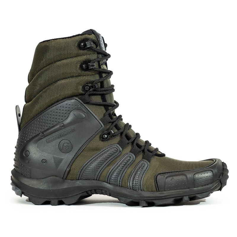 MASHERLAND - Botas militares para hombre élite 2214 lona Masherland