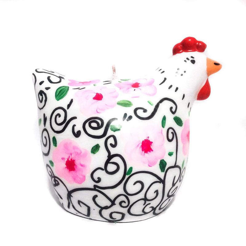 EGG PRODUCTOS DE PAZ - Vela gallina kika grande egg productos de paz