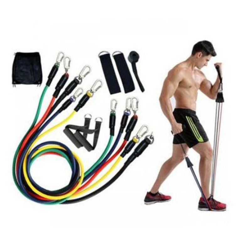GENERICO - Bandas Elásticas Kit Teratubos Set X5 Ejercicio
