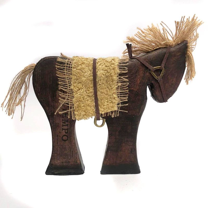 EGG PRODUCTOS DE PAZ - Figura Decorativa Caballo Argentino
