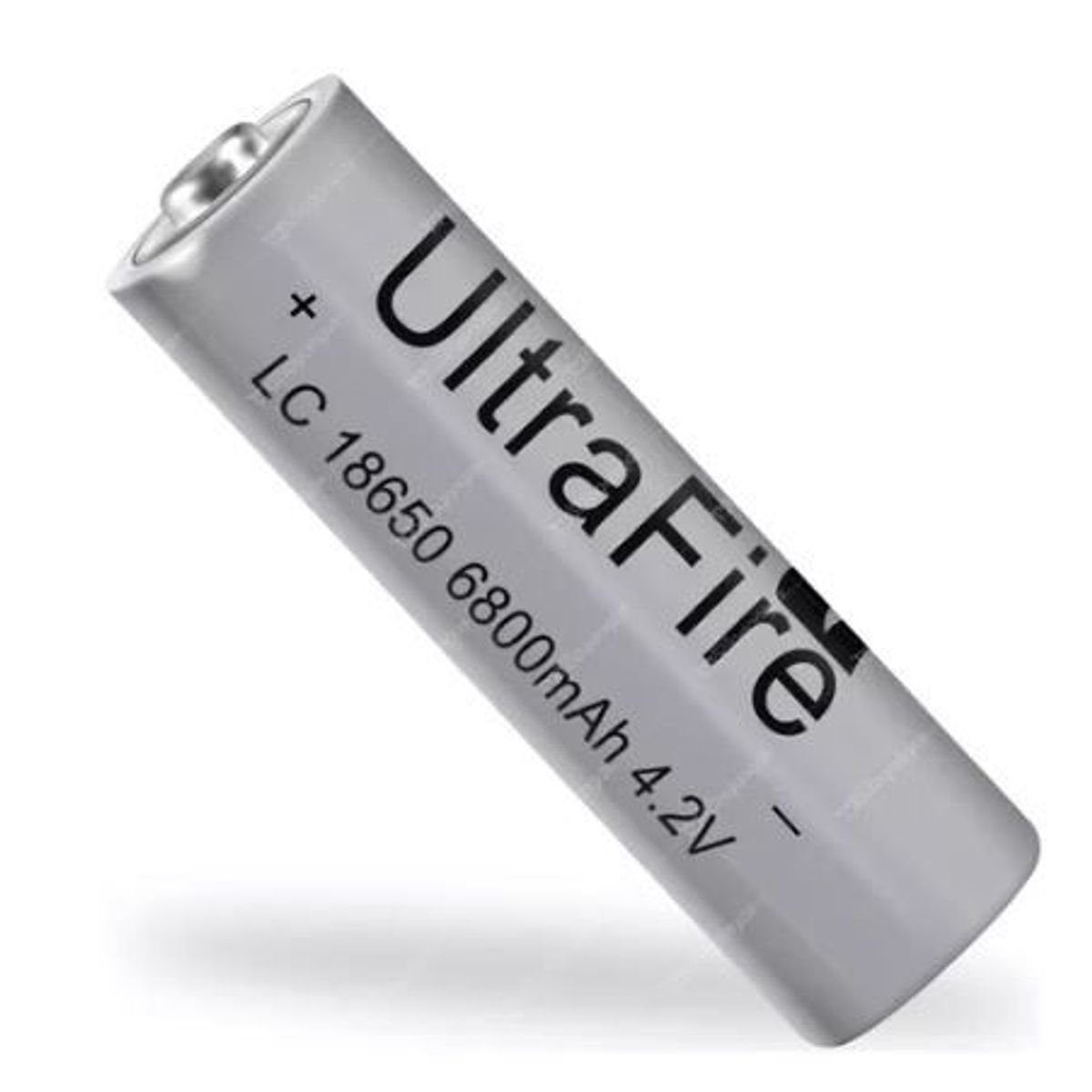 GENERICO - Pila Batería Linterna Litio Ion 18650 Recargable 3.7v