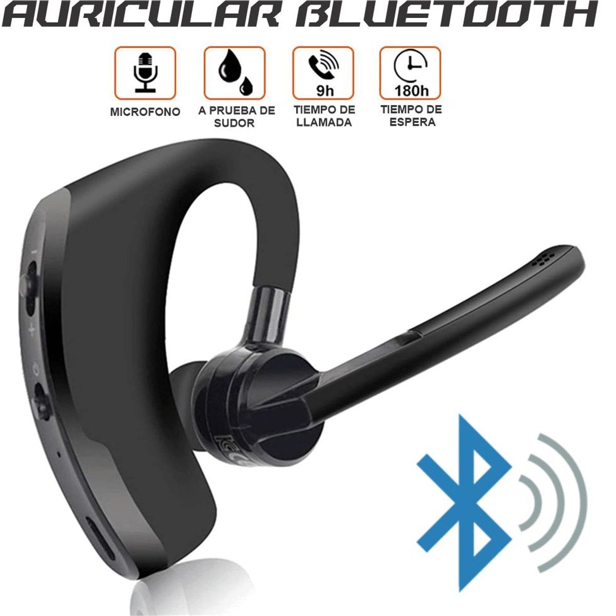 GENERICO - Manos Libres V8 Audífonos Especiales Conductor Carro Y Moto