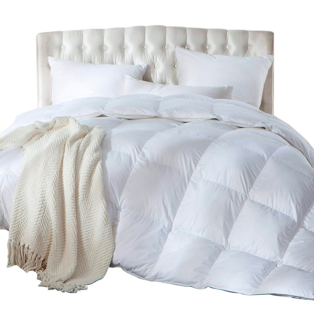 PLUMA HOME - Plumón 100 Plumas DOWN Pecho Pato / COBIJA PLUMA DOBLE