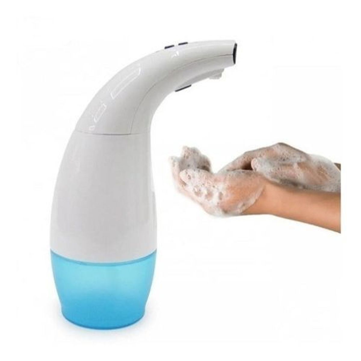 GENERICO - Dispensador Jabon De 240 330ml Automatico Sensor Blanco