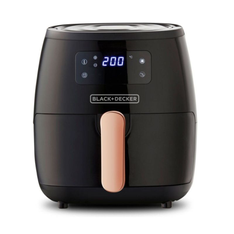 BLACK+DECKER - Freidora de aire Digital BLACK+ DECKER 5.7 Lt HFD5055B