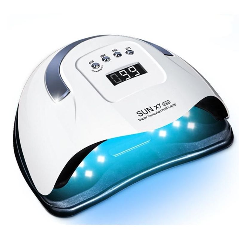 GENERICO - Lampara de Uñas Secador UV LED 180W Profesional SUN X7 MAX