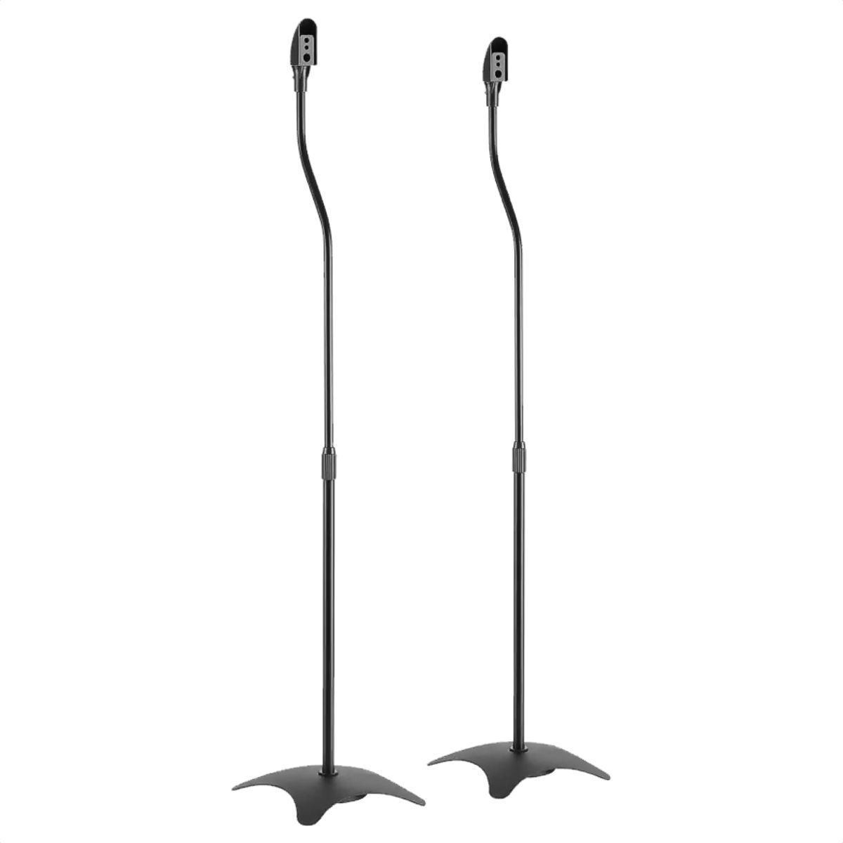 GENERICO - Kit 2 Soportes De Piso En Acero Para Parlantes Techgo Sps-51