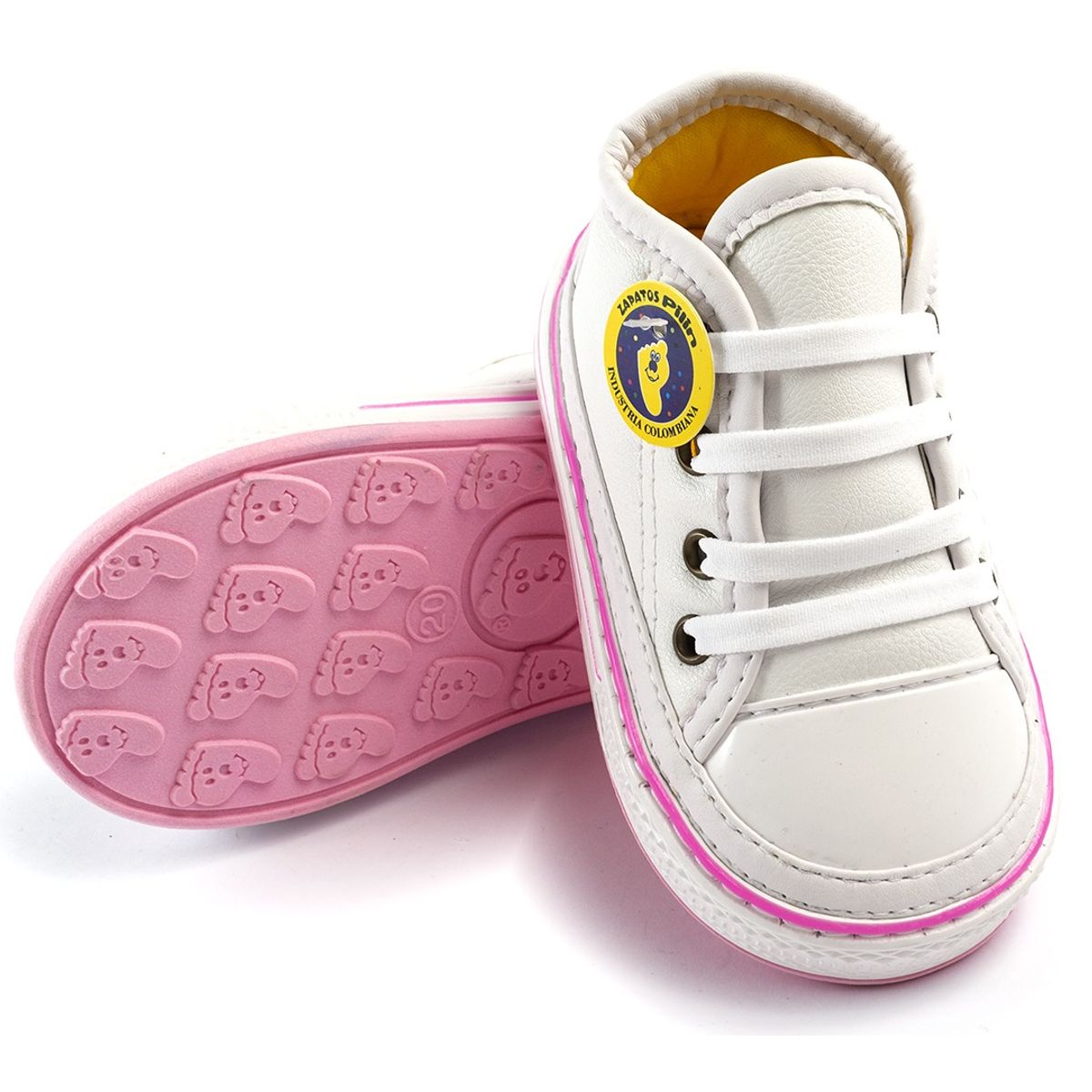 ZAPATOS PILIN - Candy White Basic  Tenis Caminante