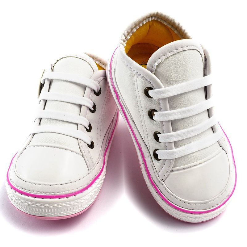 ZAPATOS PILIN - Candy White Basic  Tenis Caminante