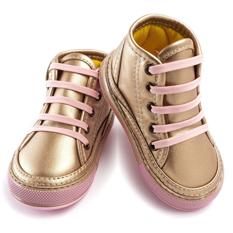 ZAPATOS PILIN - Fun Golden Boots  Tenis Caminante