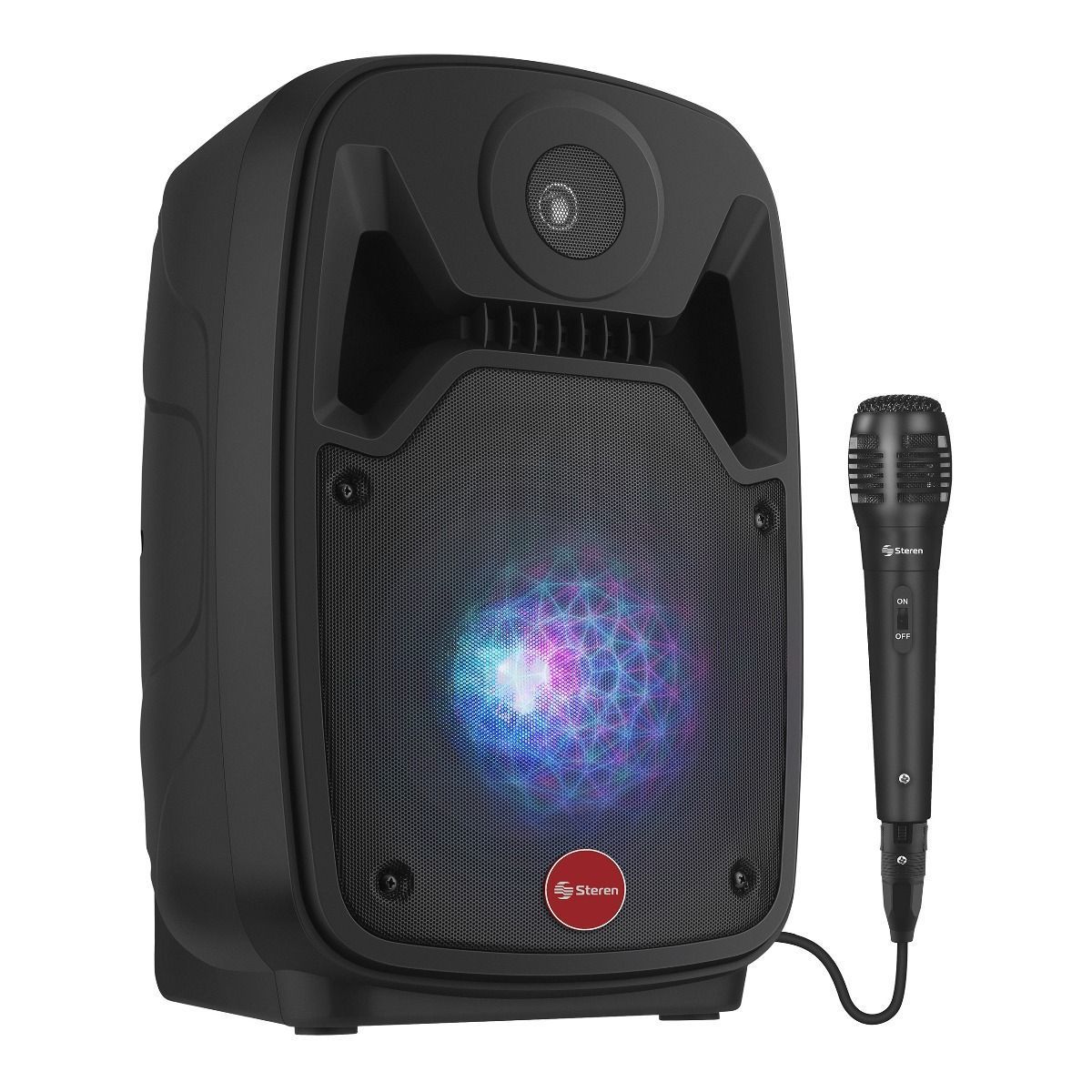 STEREN - Bafle 8 550w Profesional Bluetooth Batería - Steren Baf810bt
