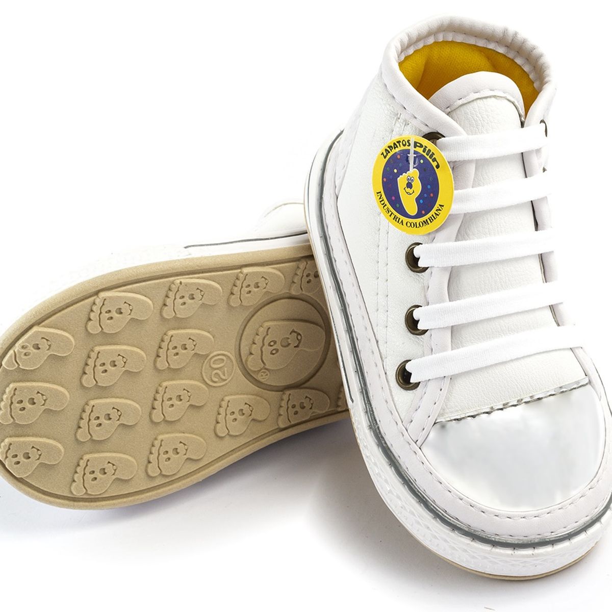 ZAPATOS PILIN - Silver Mirror Boots  Tenis Caminante