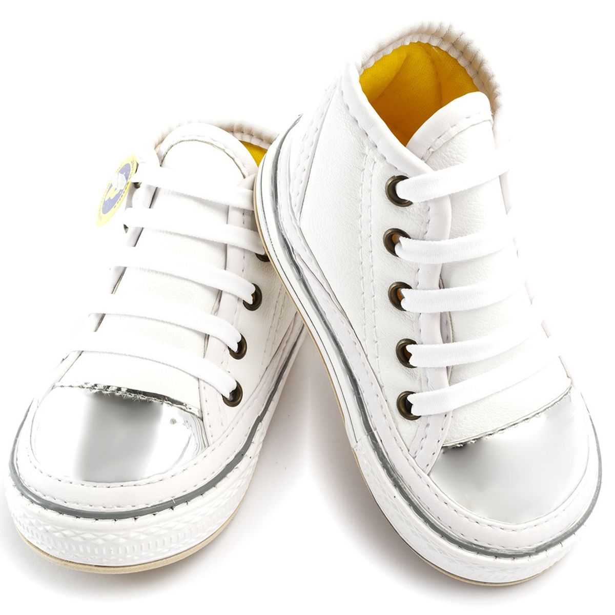 ZAPATOS PILIN - Silver Mirror Boots  Tenis Caminante