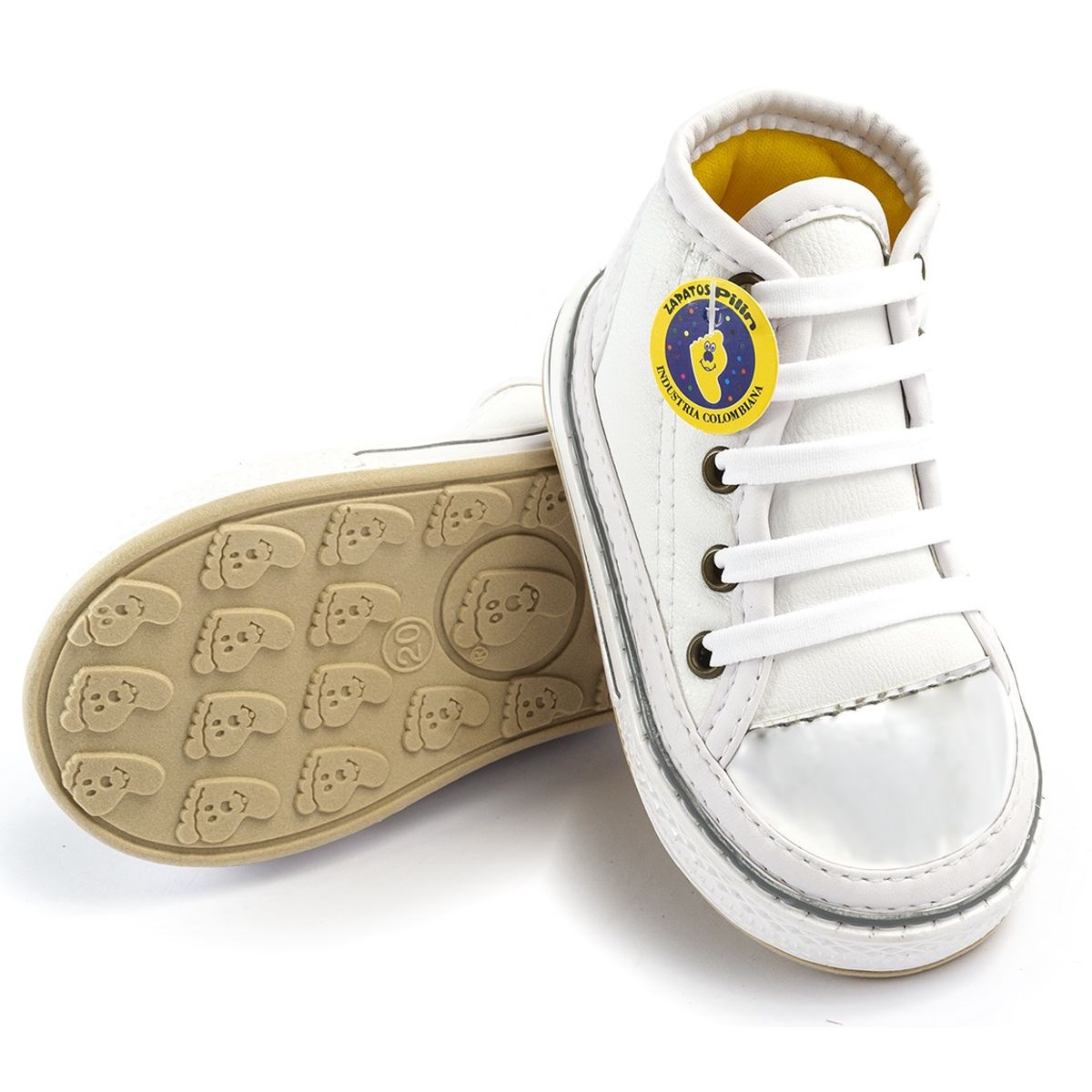 ZAPATOS PILIN - Silver Mirror Boots  Tenis Caminante