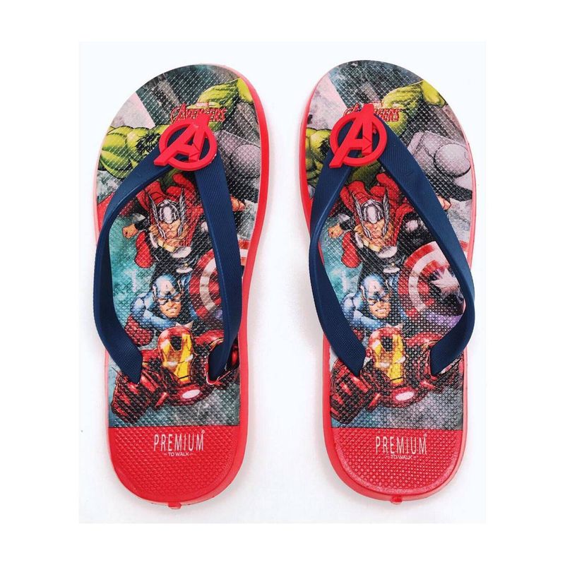 MARVEL - Sandalias tres puntadas avengers azul