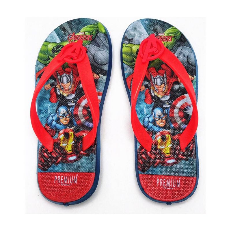 MARVEL - Sandalia tres puntadas avengers rojo_.