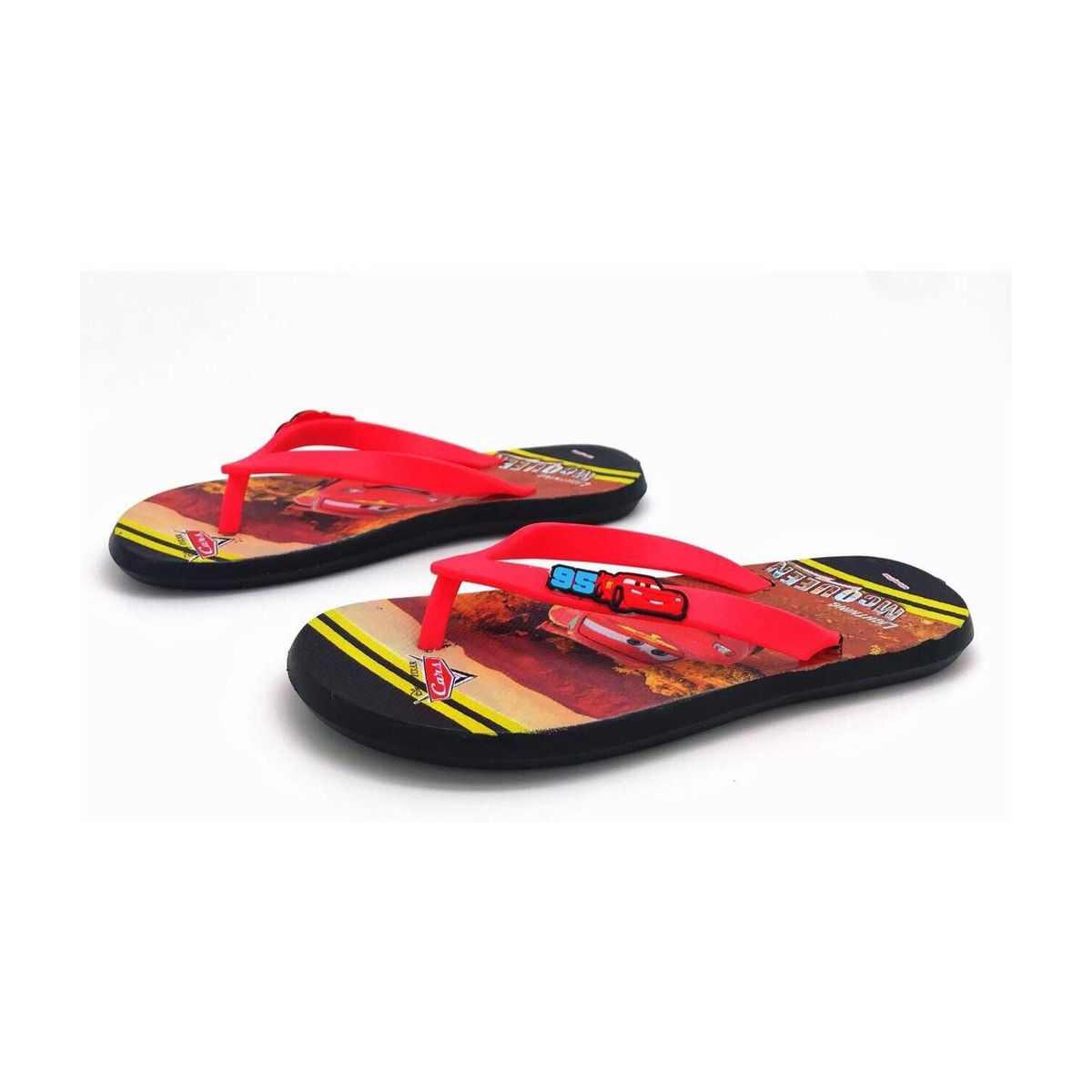 DISNEY - Sandalia tres puntadas cars 02 negro_.