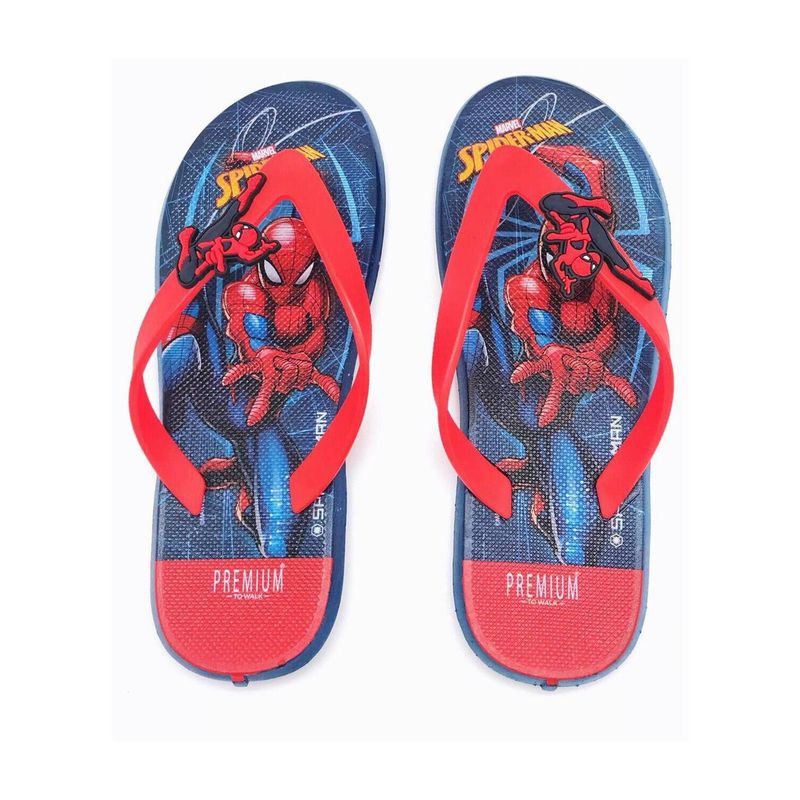 MARVEL - Sandalia tres puntadas spiderman rojo