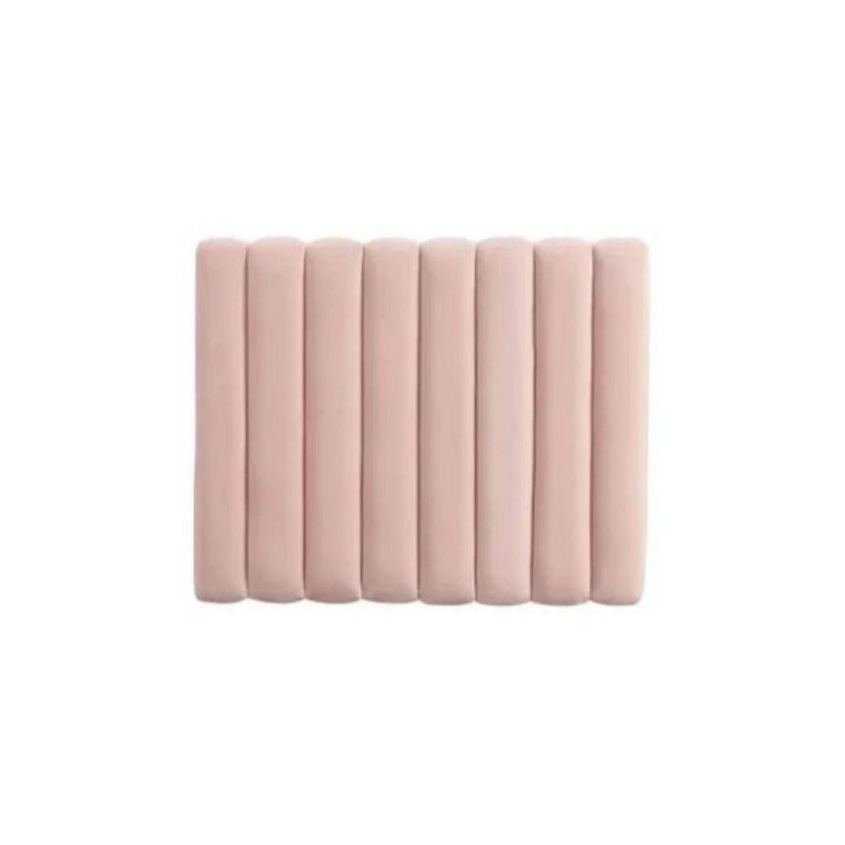 GENERICO - Cabecero semidoble microfibra florida rosa