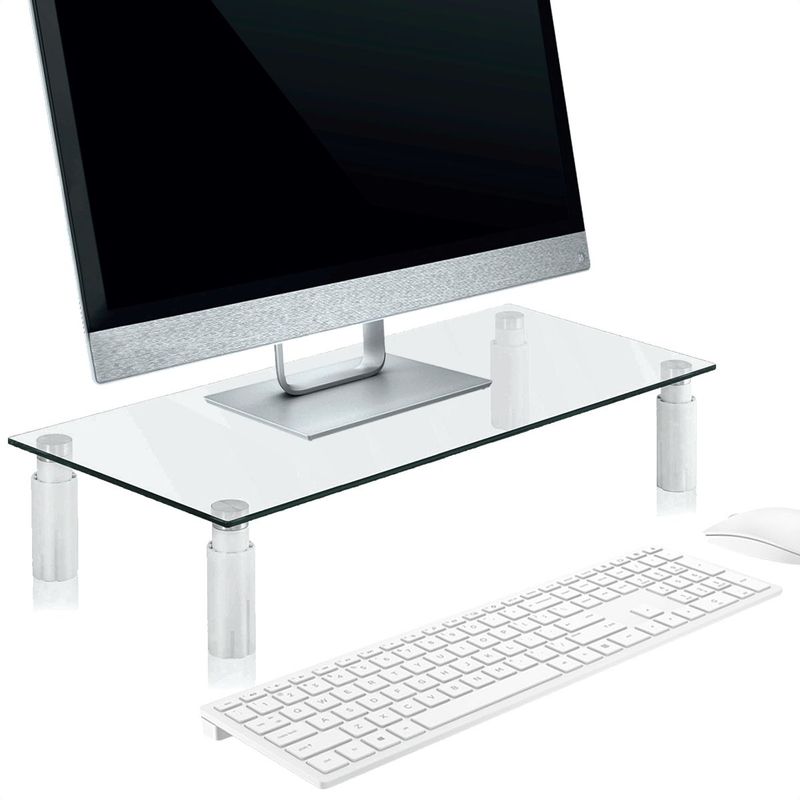 GENERICO - Base De 2 Niveles Para Portátil, Monitor, Pc / Techgo Bma-11