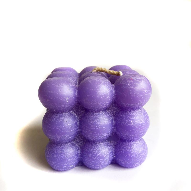 EGG PRODUCTOS DE PAZ - Vela Cubo Morado