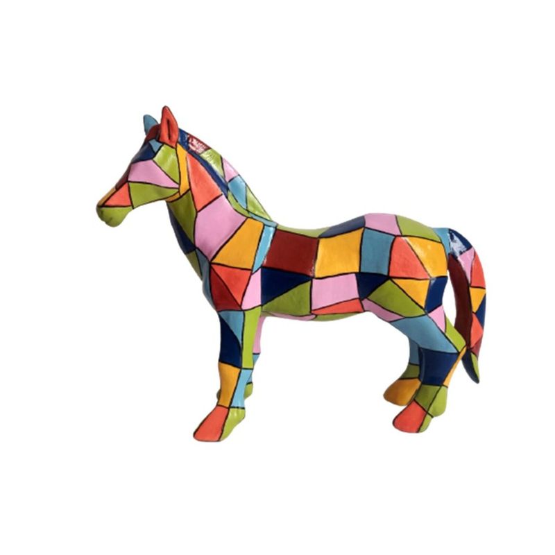 EGG PRODUCTOS DE PAZ - Figura Decorativa Caballo Gilbert Multicolor Calidos