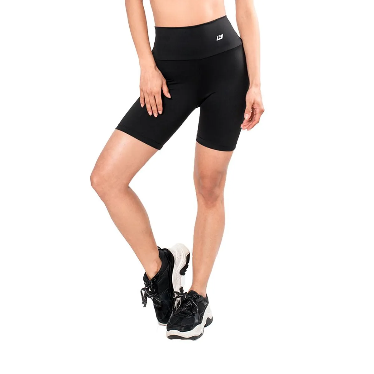 KRUNNER - Bicicletero deportivo Krunner para mujer Biker Pretina alta.