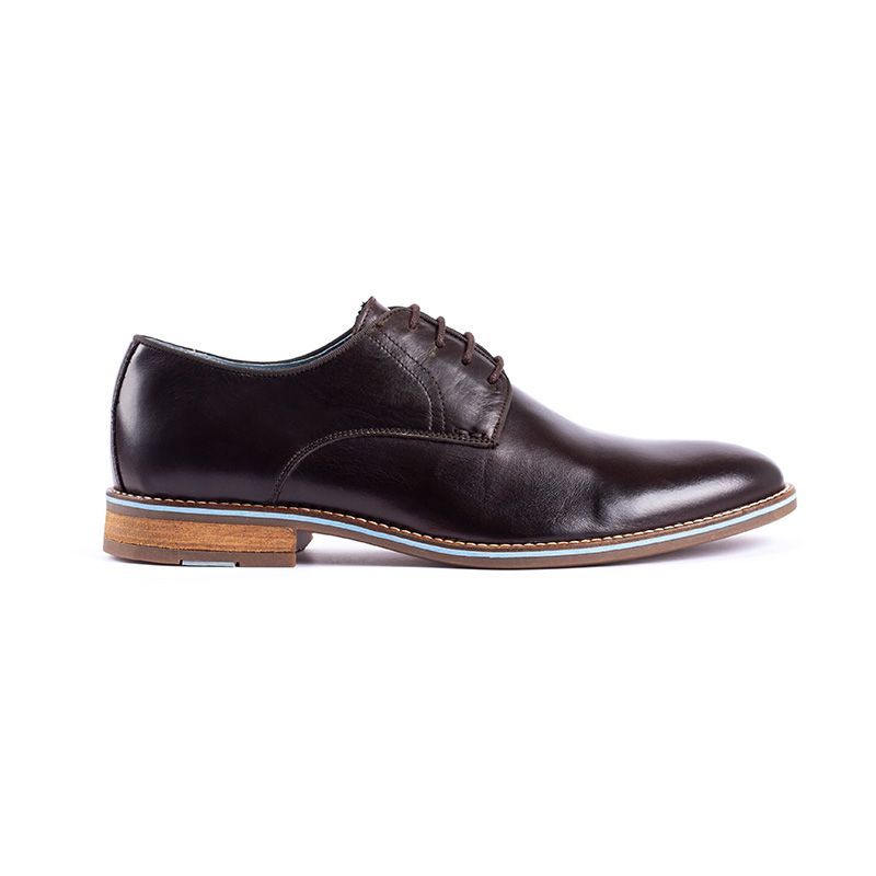 OVERSTATE - Zapatos Formales  En Cuero  Marrón Oscuro CA-4479AOV.7