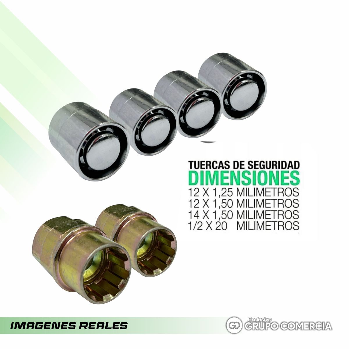 SHEN HUANG - Pernos De Seguridad Antirrobo Para Llantas Carros