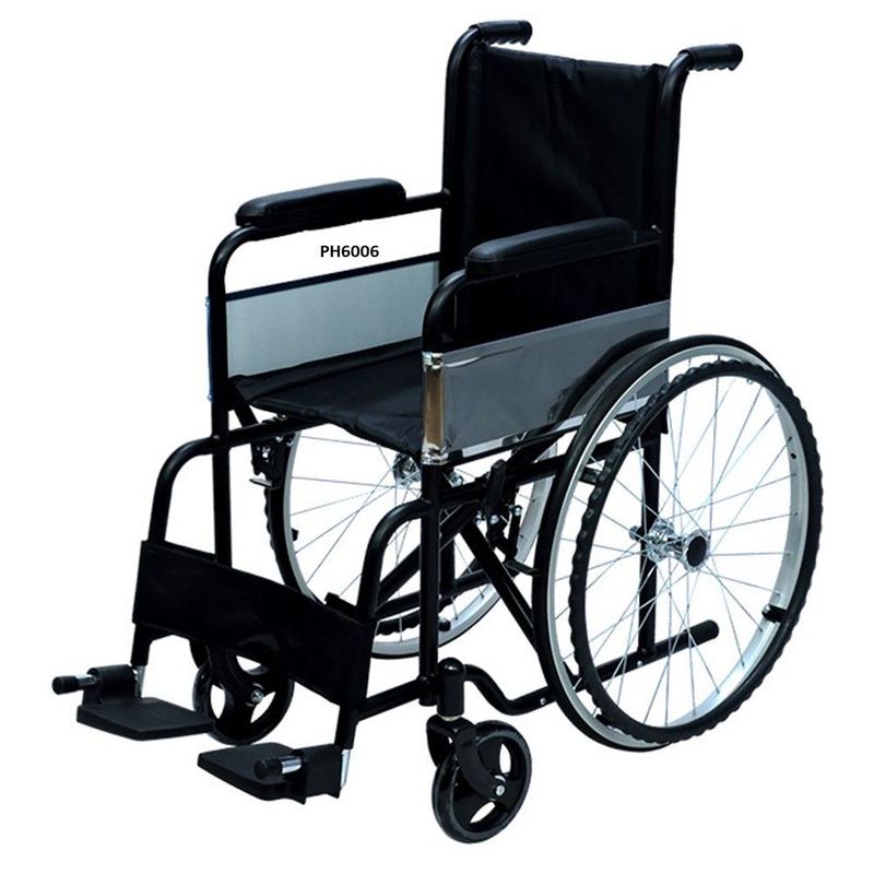 GENERICO - Silla de Ruedas estandar soporta 90 kl.