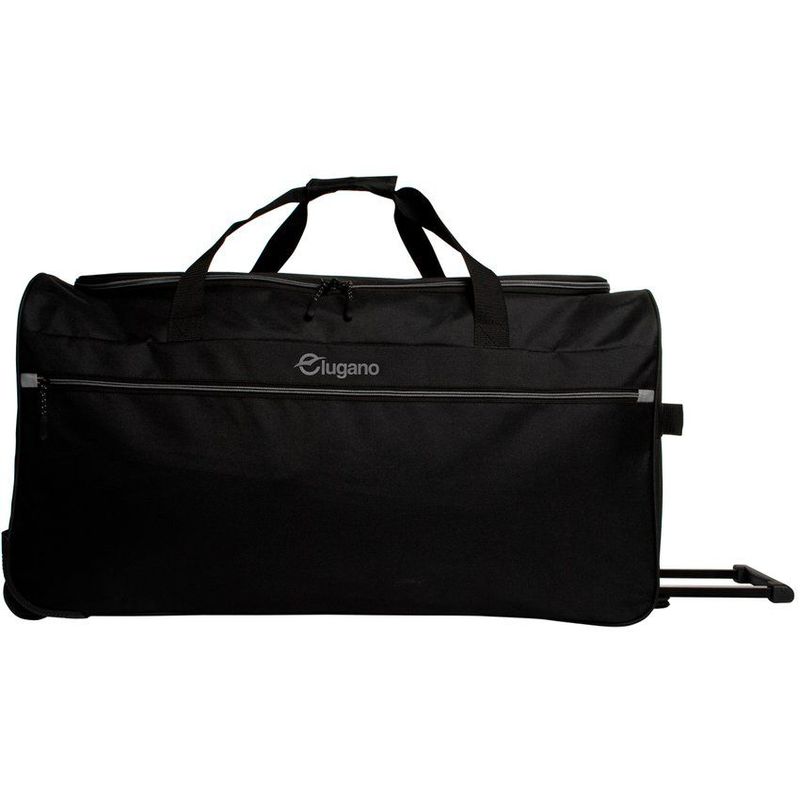 LUGANO - Tula con ruedas lugano voyage 5589 grande negro/gris