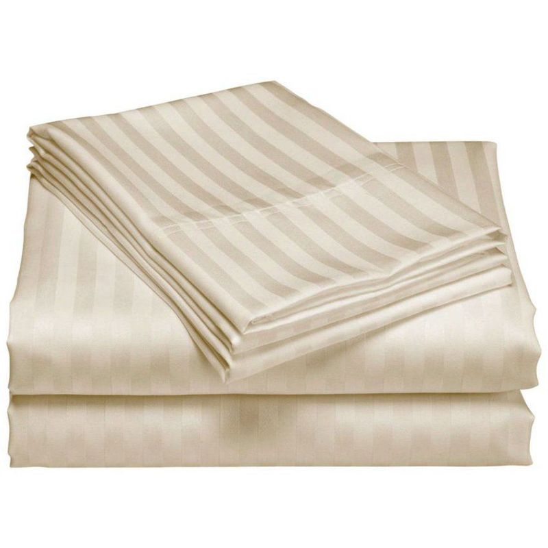 GENERICO - Juego De Sábanas Bella Home Doble 140x190x35 Cm Beige