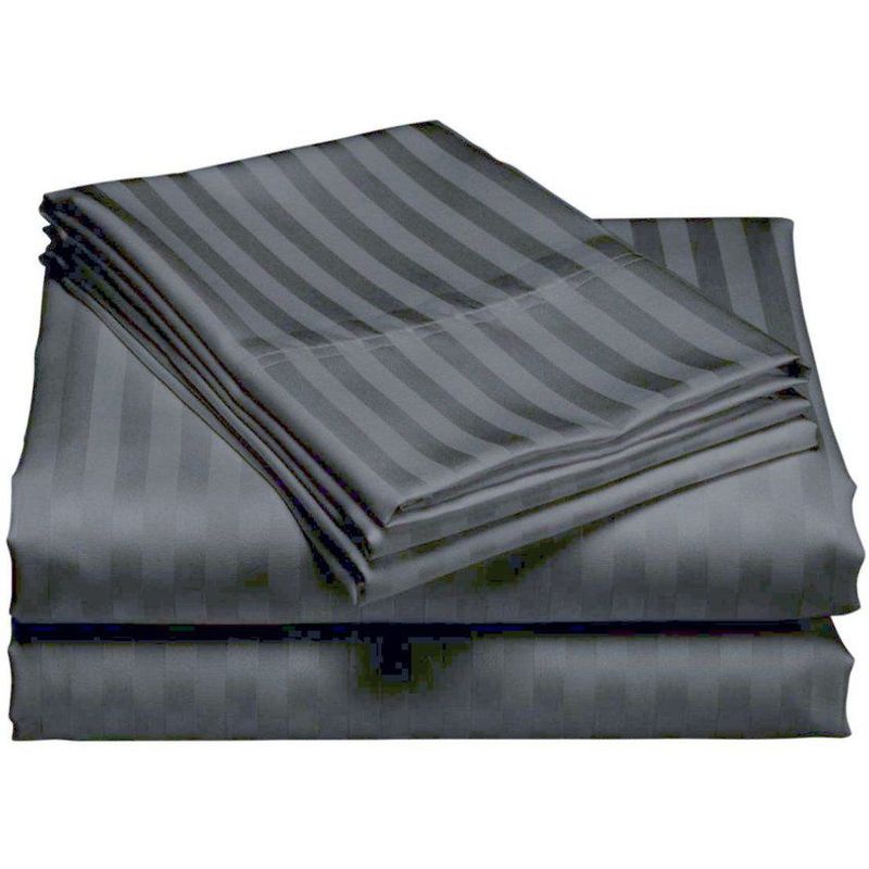 GENERICO - Juego De Sábanas Bella Home Semidoble 120x190x30 Cm Gris Oscuro