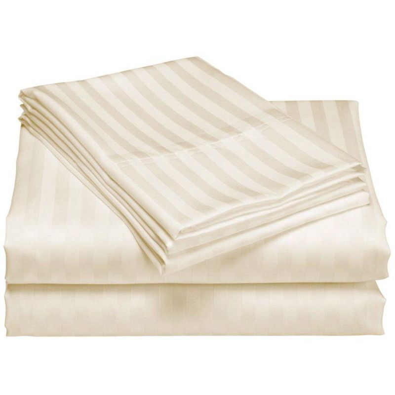 GENERICO - Juego de Sábanas Bella Home Semidoble 120x190x30 cm Beige