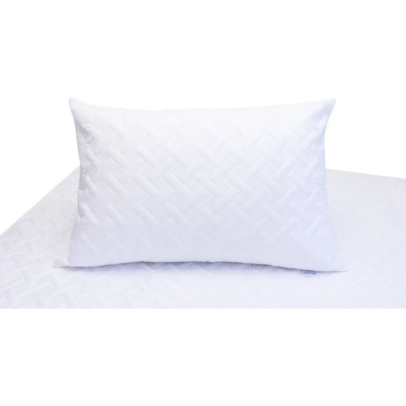 GENERICO - Protector de almohada acolchado 50x70 cm