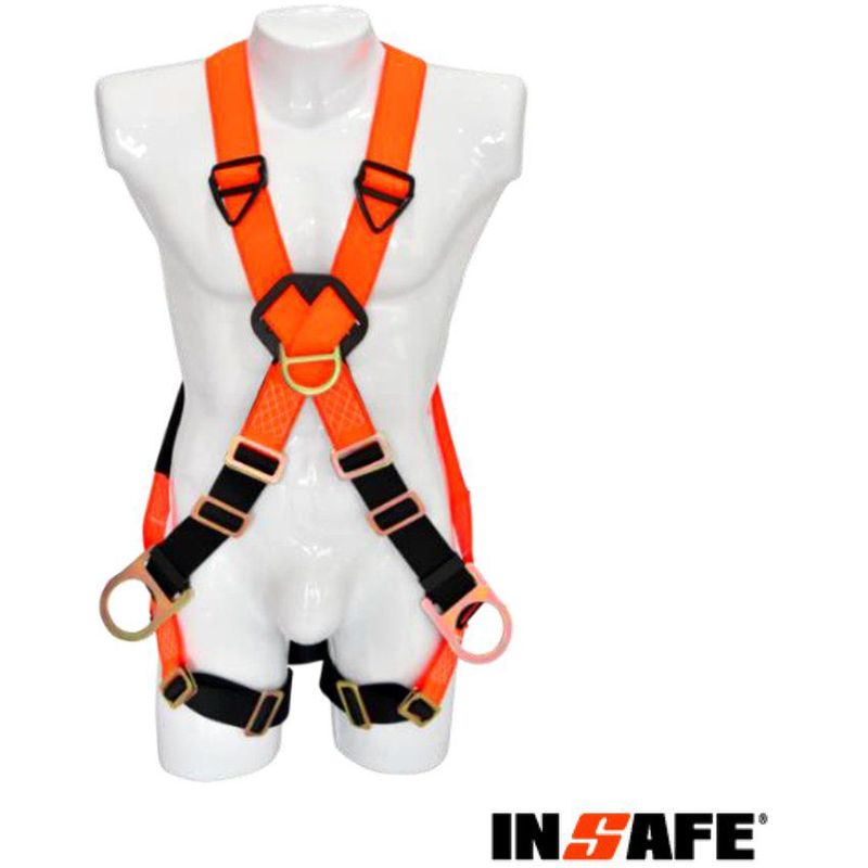 INSAFE - Arnés 4 argollas en x insafe 8004