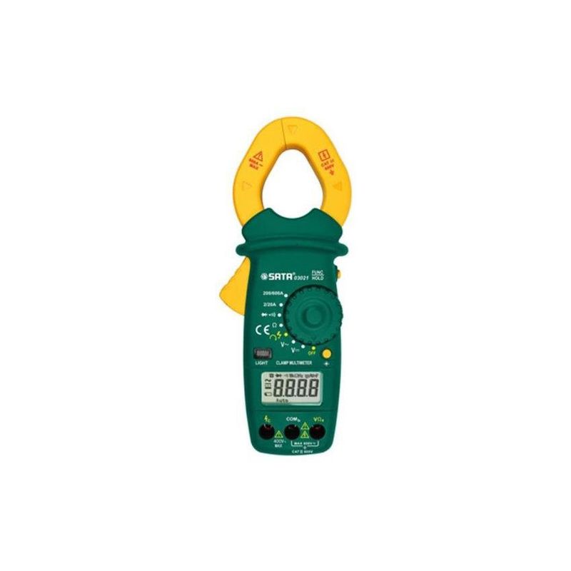 SATA - Pinza voltiamperimetrica 600amp 600v ac/dc sata 03022