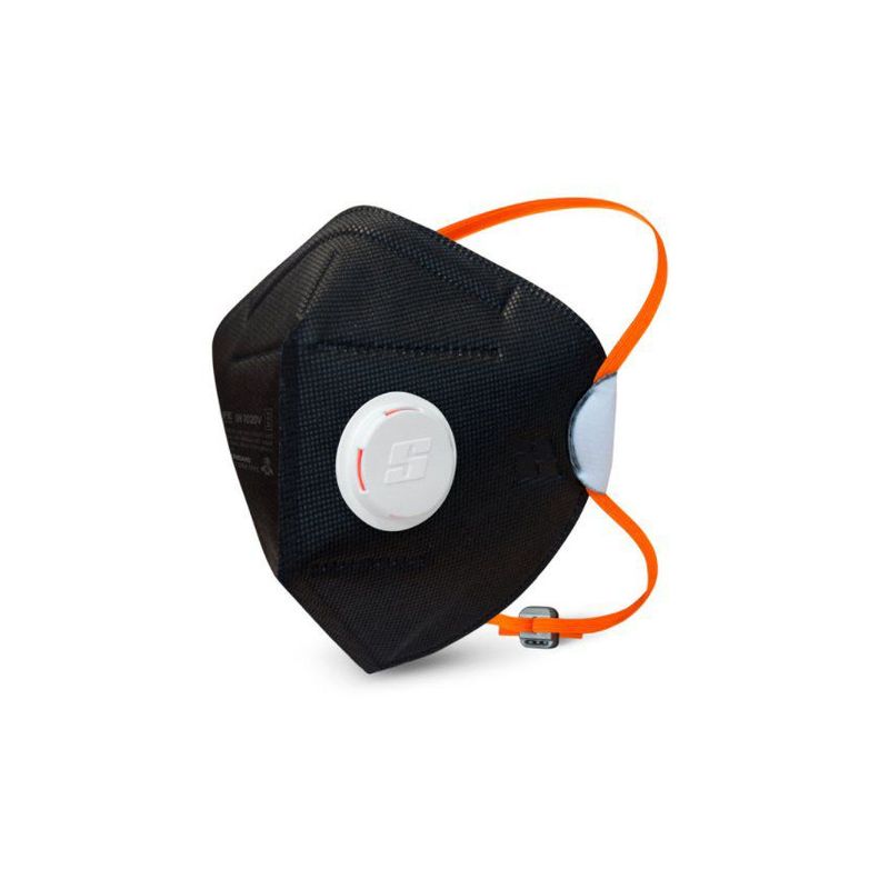 INSAFE - Respirador negro con valvula n95 insafe 1020v
