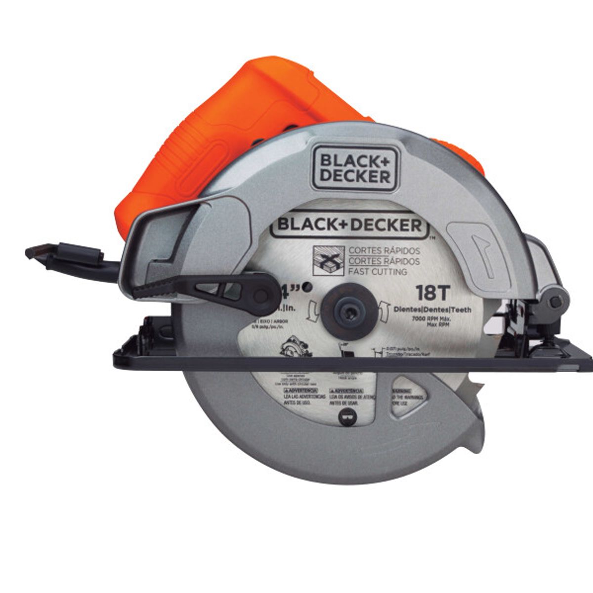 BLACK+DECKER - Sierra circular 1400w black and decker cs1004