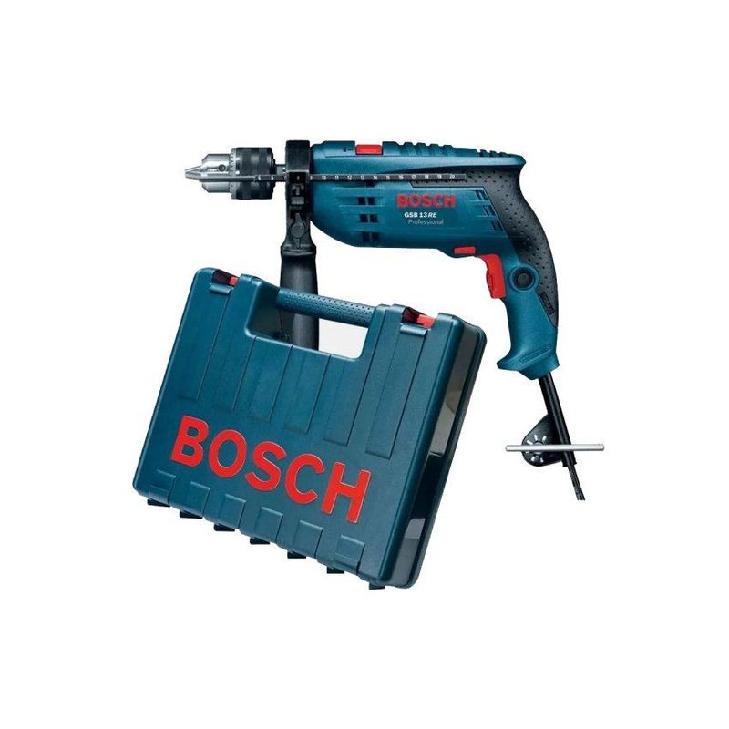 BOSCH - Taladro percutor 1/2'' 650w vvr bosch con maleta gsb 13re