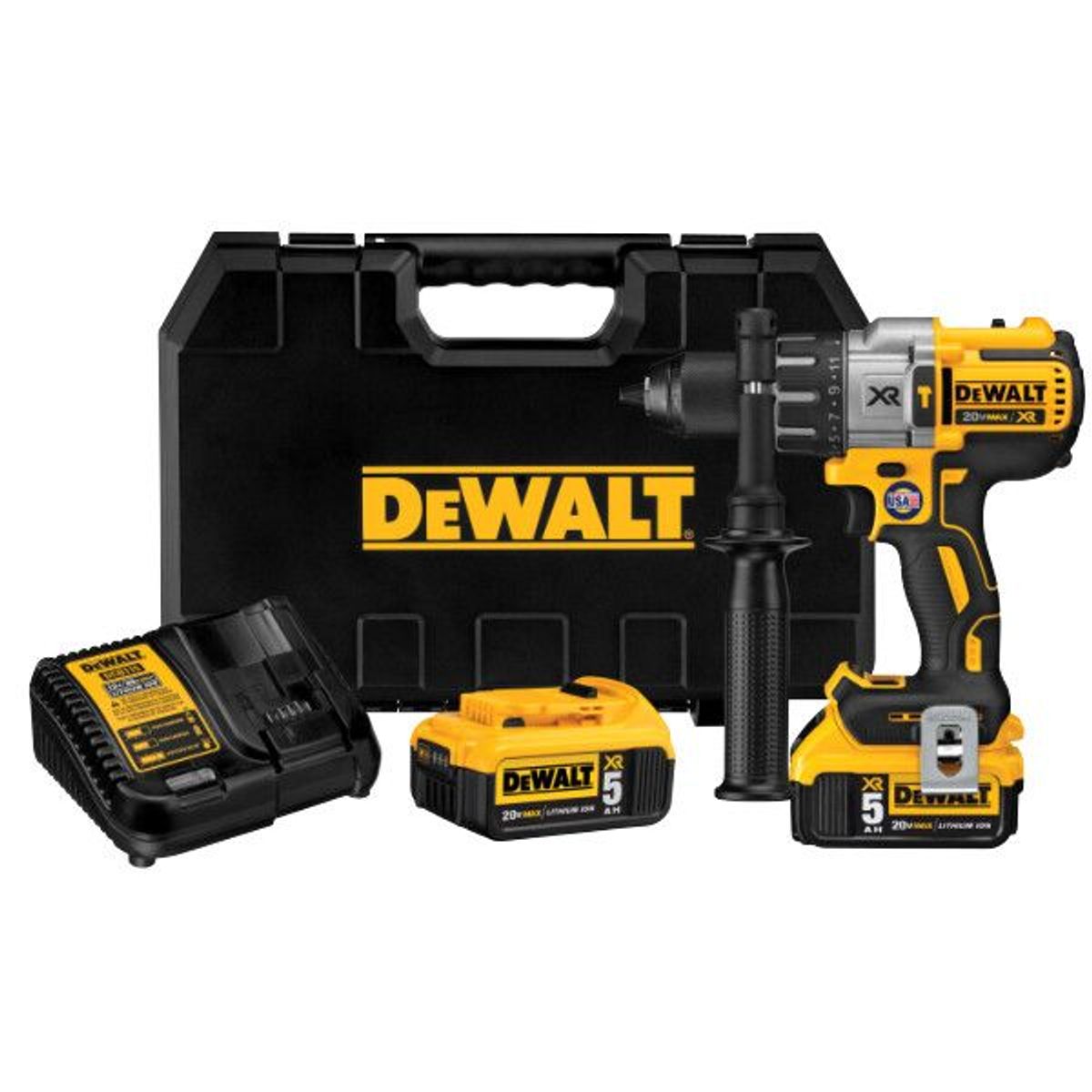 DEWALT - Taladro Inalámbrico Percutor 12 20v Bl Dewalt Dcd996P2