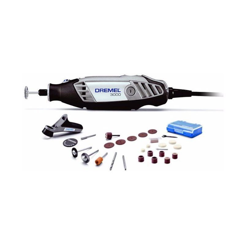 DREMEL - Mototool dremel 3000 26 accesorios + 1 aditamento + maleta