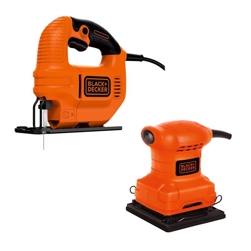 BLACK+DECKER - Sierra caladora  lijadora de black and decker ks501-b3a
